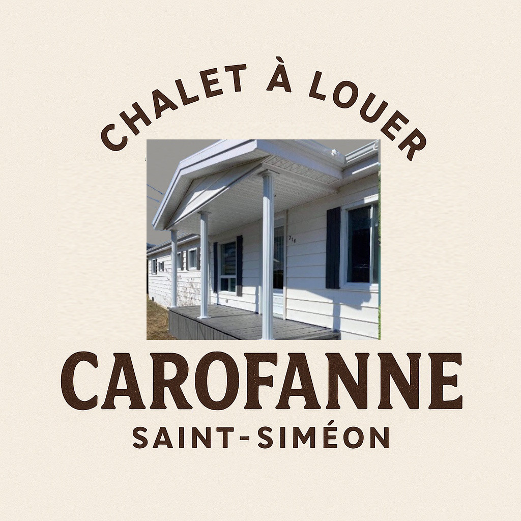 Logo Chalet a louer CAROFANNE Saint-Siméon
