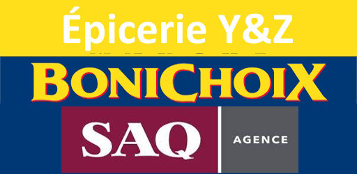 Logo Marché Bonichoix SAQ Épicerie Y&Z