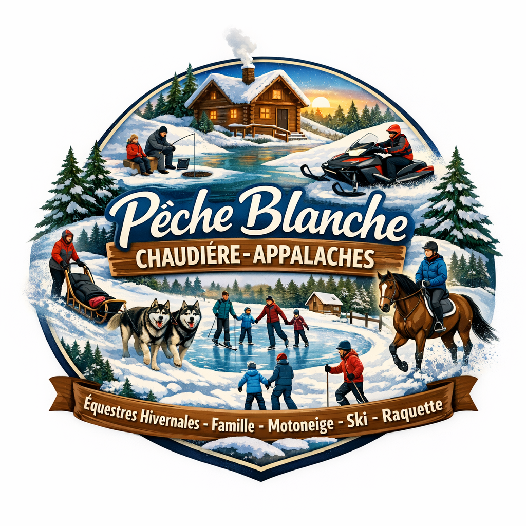 Logo P&ecirc;che blanche Montmagny