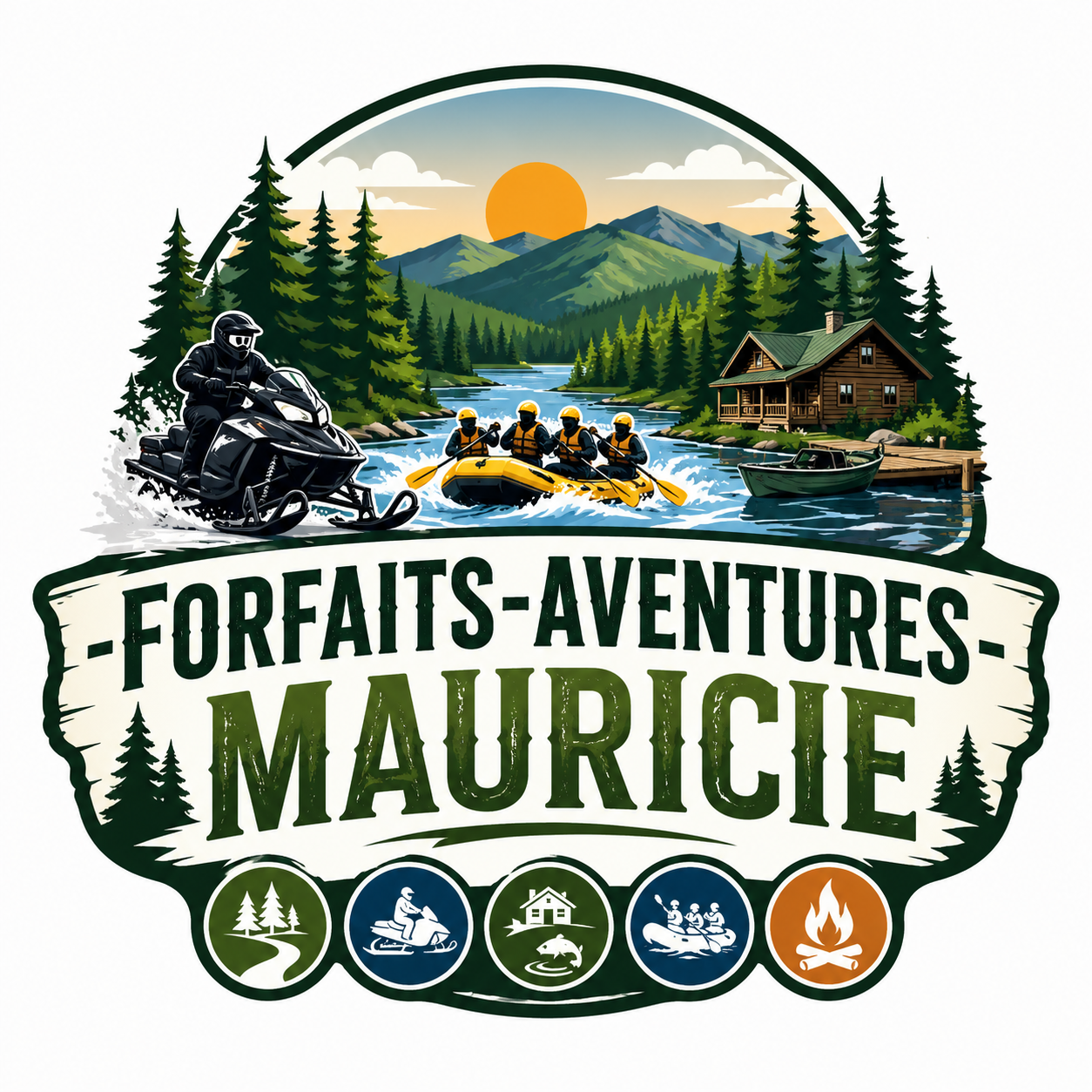 Logo Forfaits Aventures Mauricie