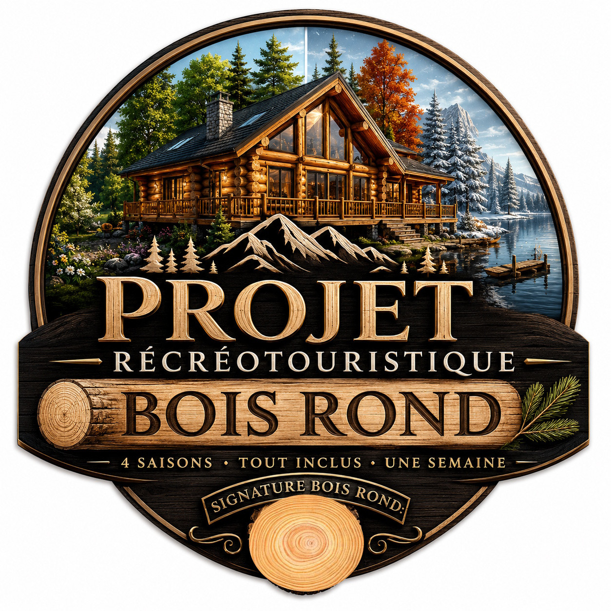 Logo PROJET R&Eacute;CR&Eacute;OTOURISTIQUE BOIS ROND