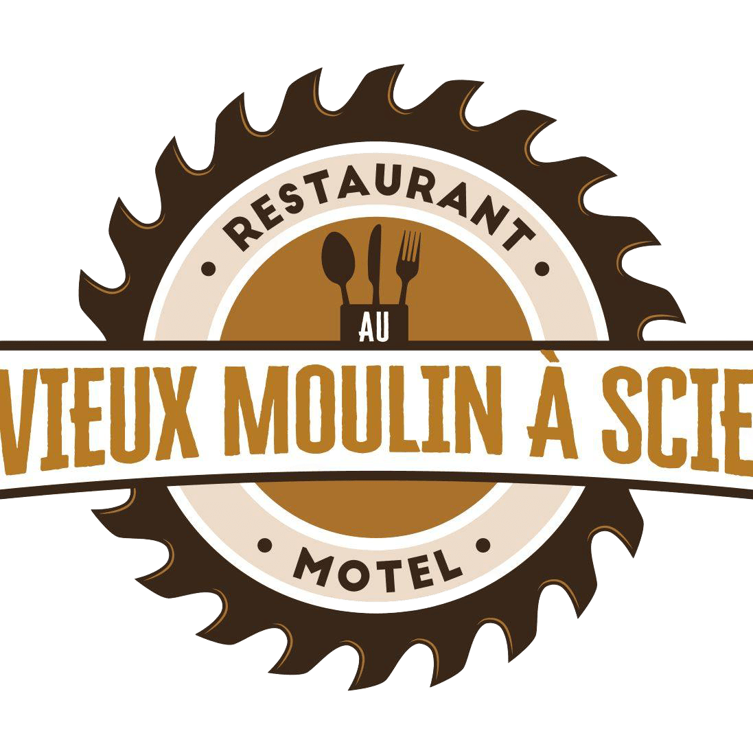 Logo Motel Au Vieux Moulin A Scie