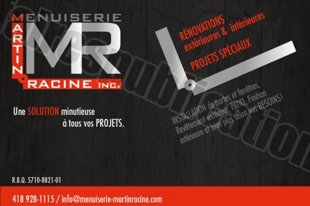 Logo  MENUISERIE MARTIN RACINE