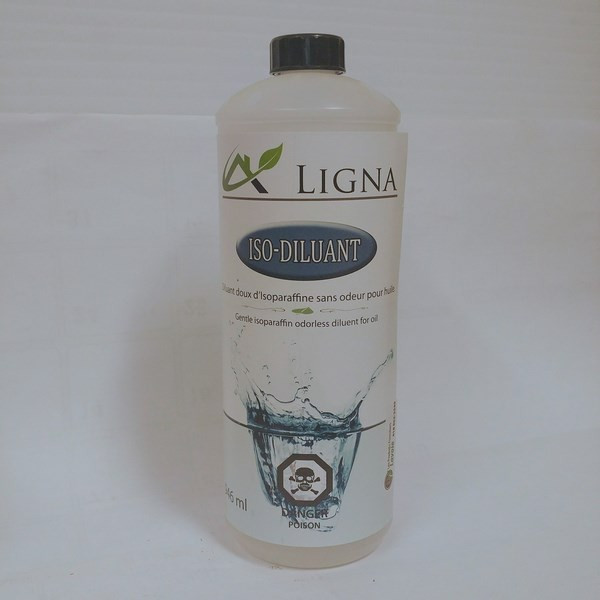 Iso-Diluant – Ligna Format : 500 ml et 946 ml.