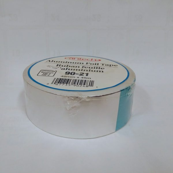 Ruban feuille d’aluminium Format : 2″ x 49 yd