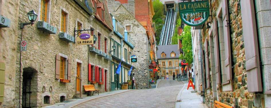 Vue panoramique du Vieux-Québec